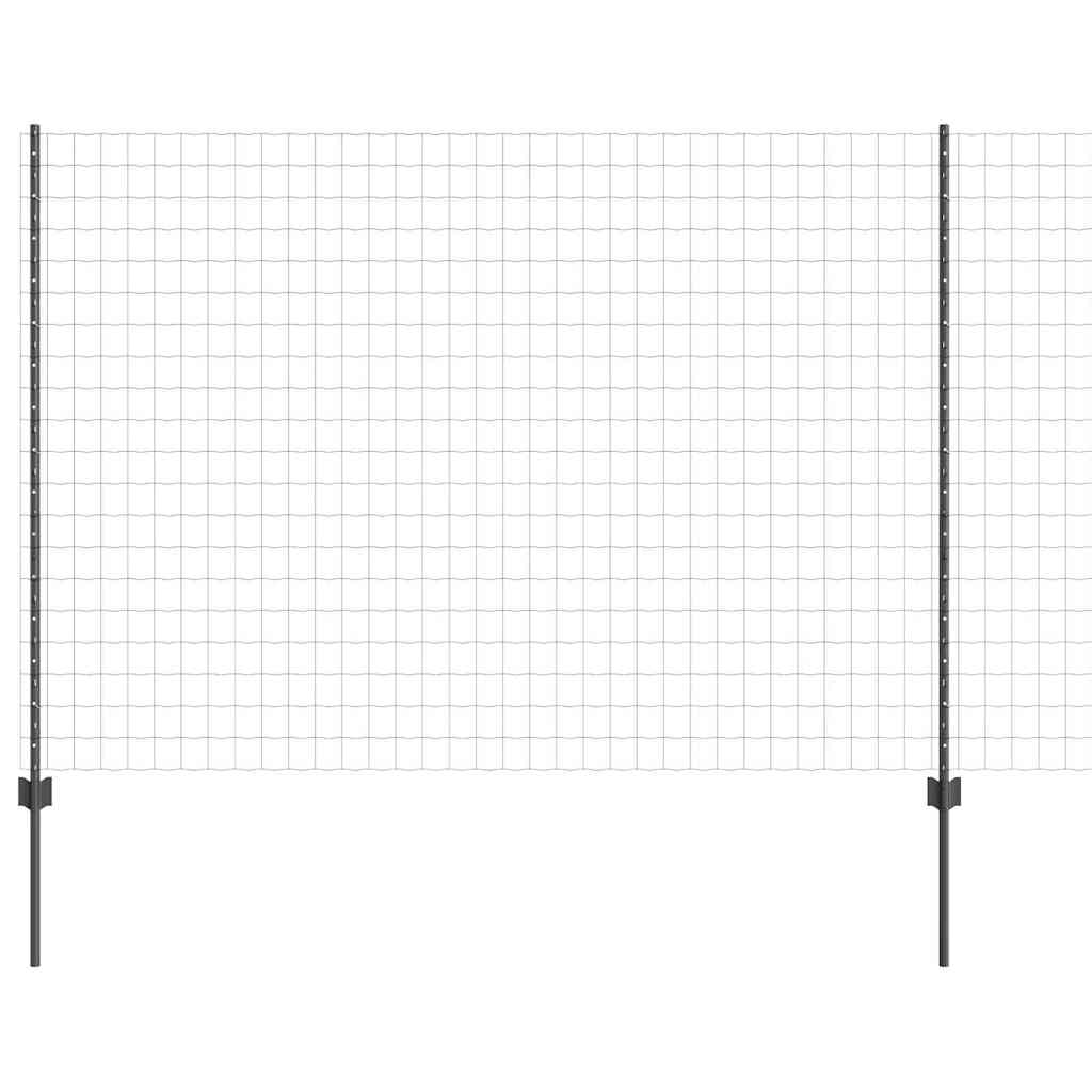 Fence with Post Grey