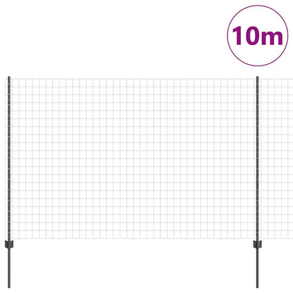 Fence with Post Grey
