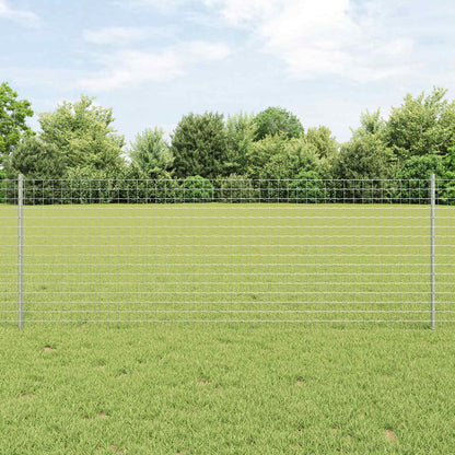 Fence with Post Silver
