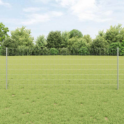 Fence with Post Silver
