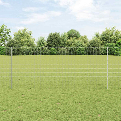 Fence with Post Silver