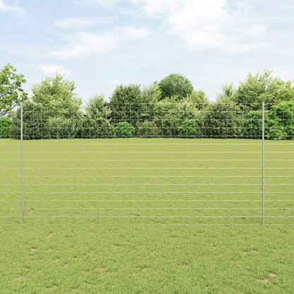 Fence with Post Silver