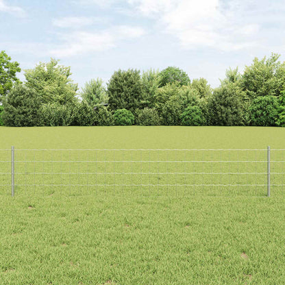 Fence with Post Silver