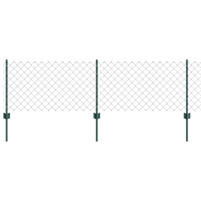 Fence with Post Green