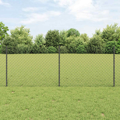 Fence with Post Grey