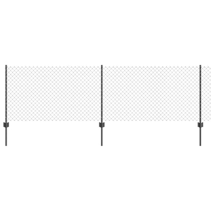 Fence with Post Grey