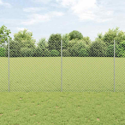 Fence with Post Silver