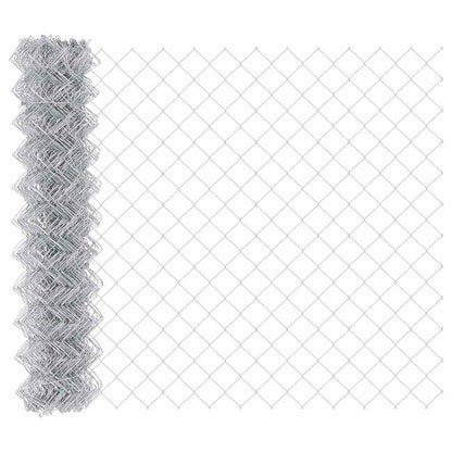 Fence with Post Silver