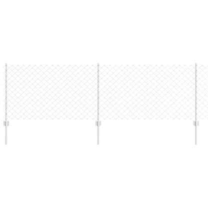 Fence with Post Silver