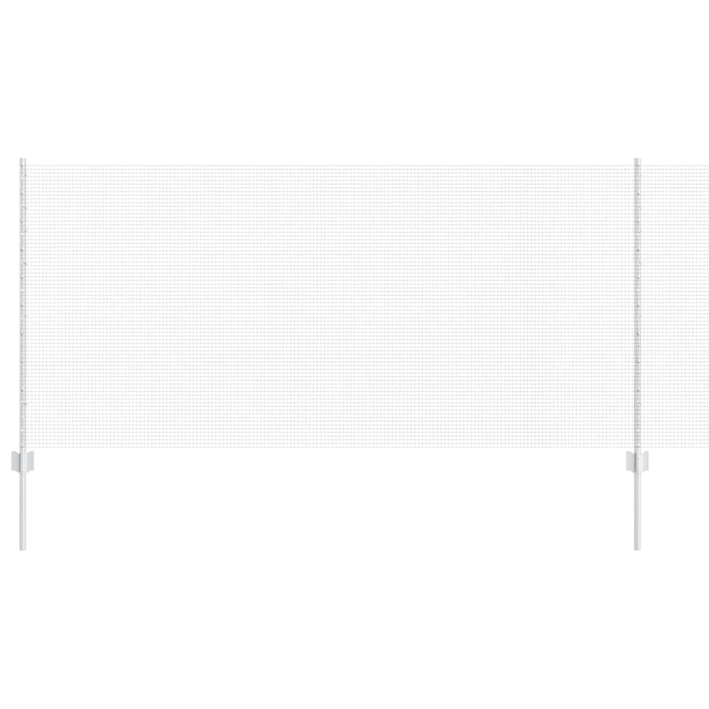 Fence with Post Silver