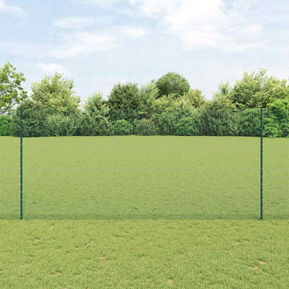 Fence with Post Green