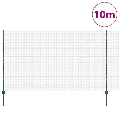 Fence with Post Green