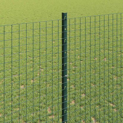Fence with Post Green
