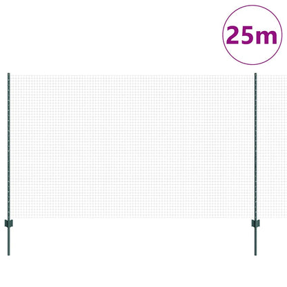 Fence with Post Green