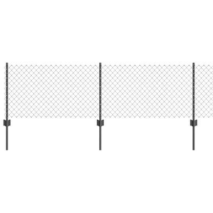 Fence with Post Grey