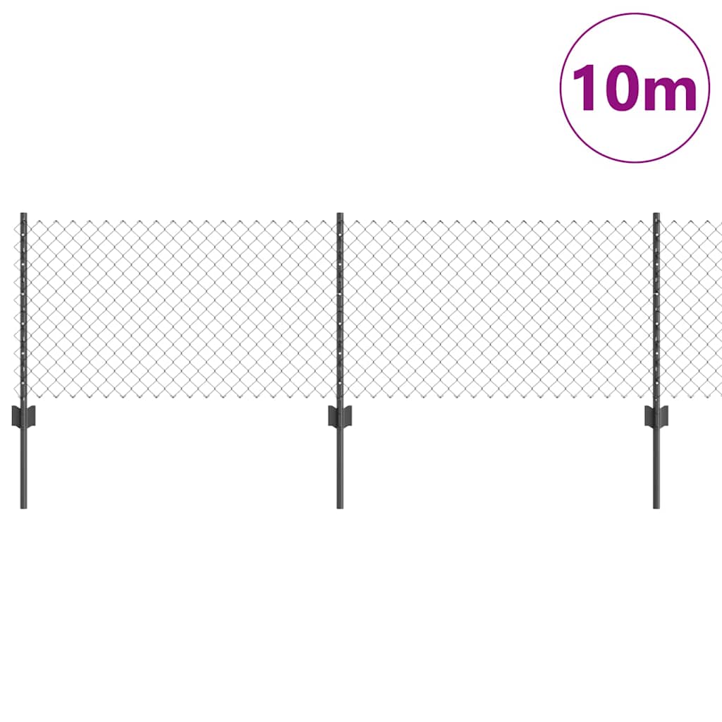Fence with Post Grey