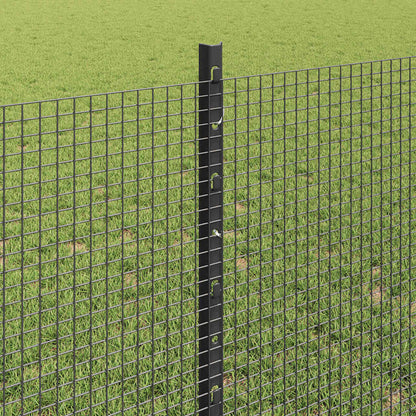Fence with Post Grey