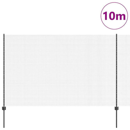 Fence with Post Grey
