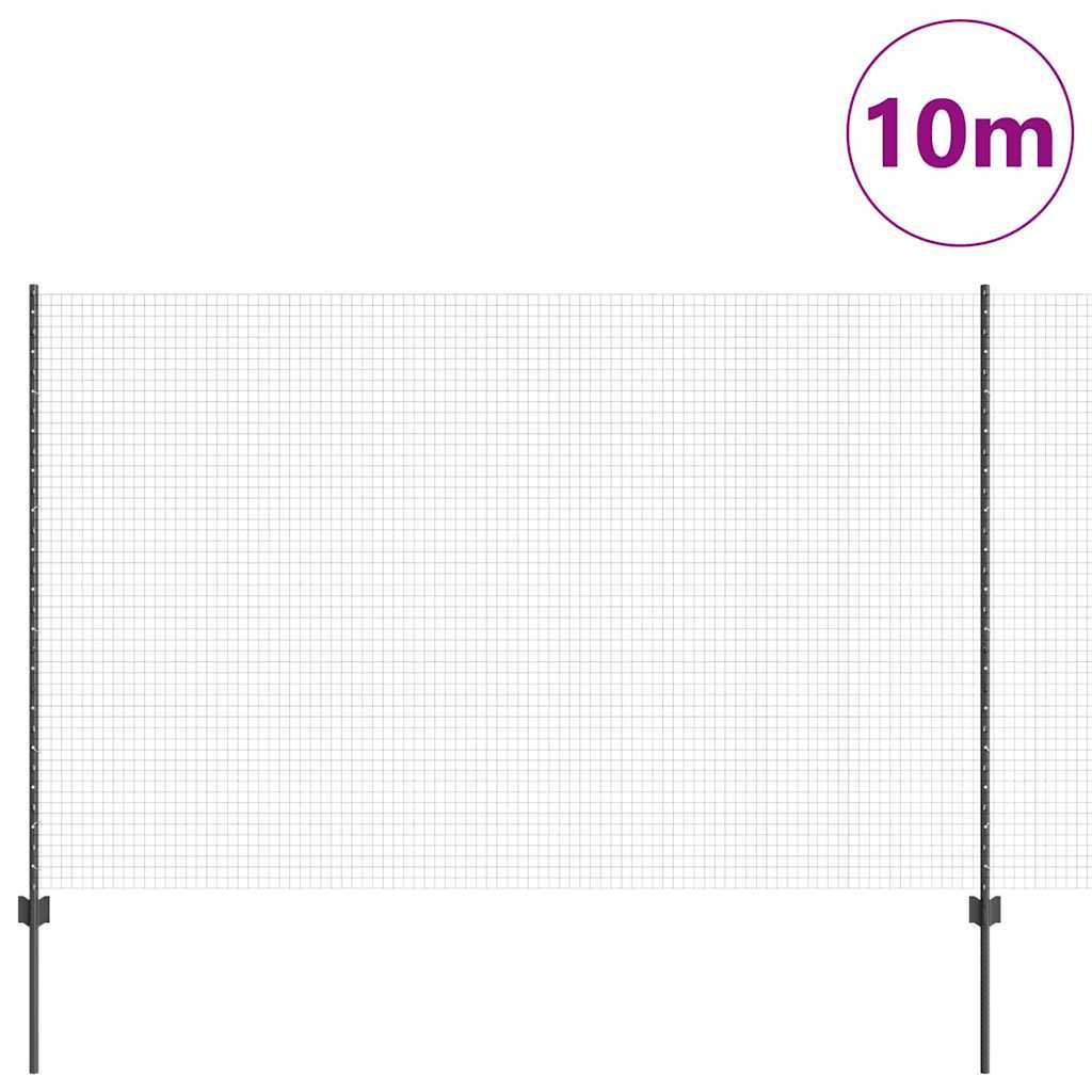 Fence with Post Grey