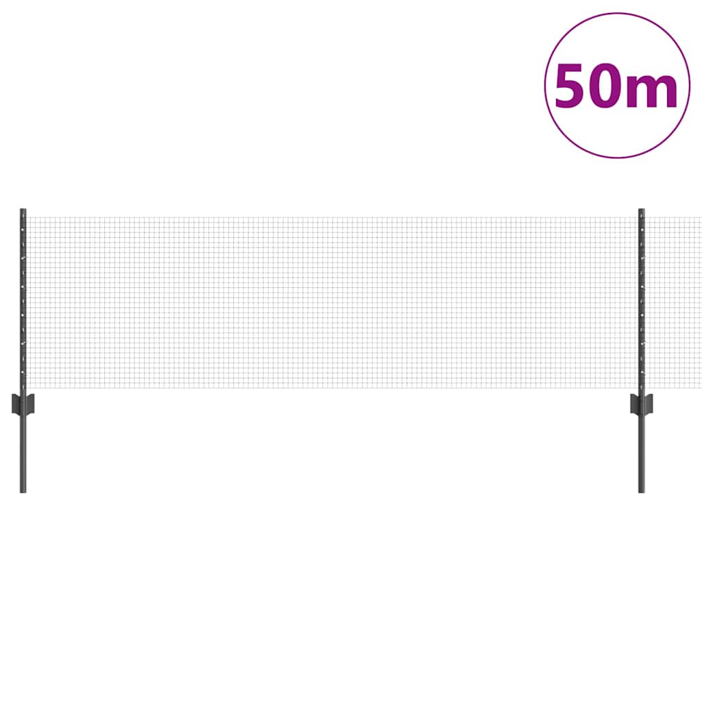 Fence with Post Grey