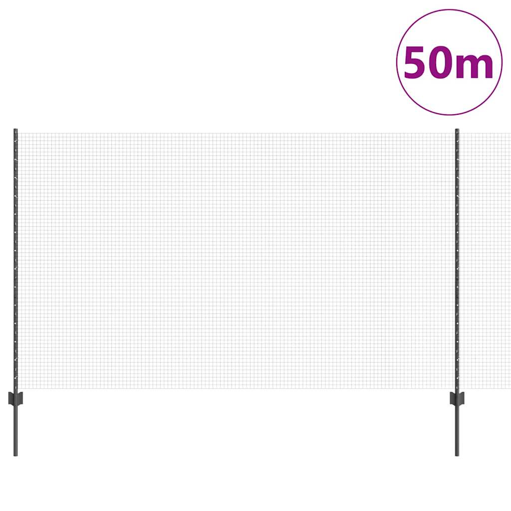Fence with Post Grey