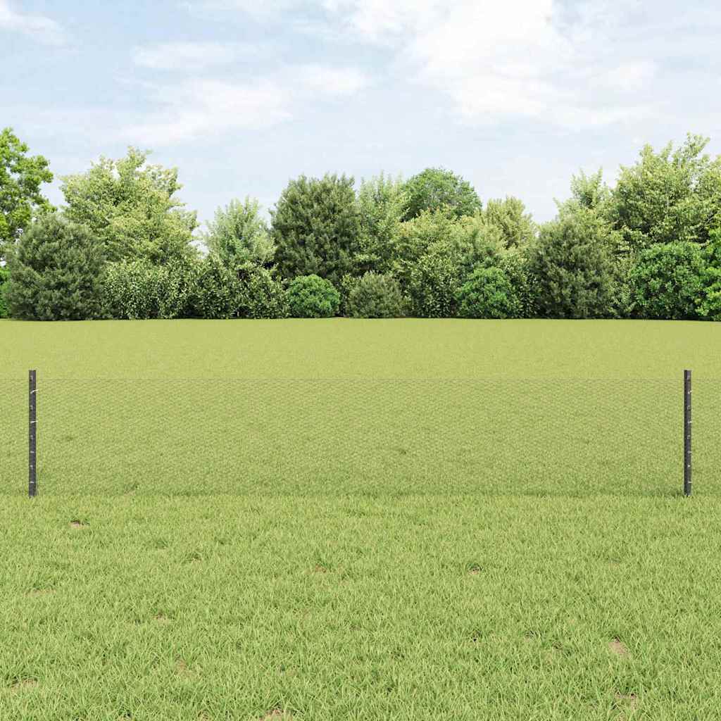 Fence with Post Grey