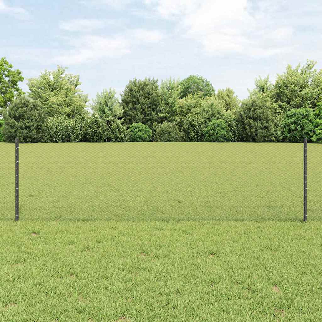 Fence with Post Grey