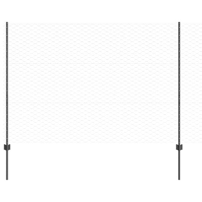 Fence with Post Grey