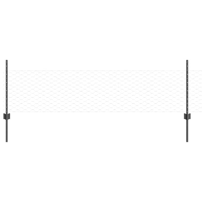 Fence with Post Grey