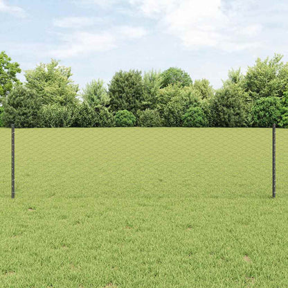 Fence with Post Grey
