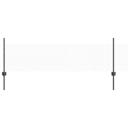 Fence with Post Grey
