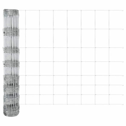 Fence with Post Silver