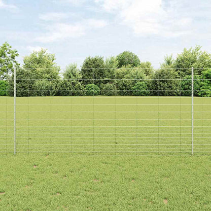 Fence with Post Silver