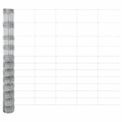 Fence with Post Silver