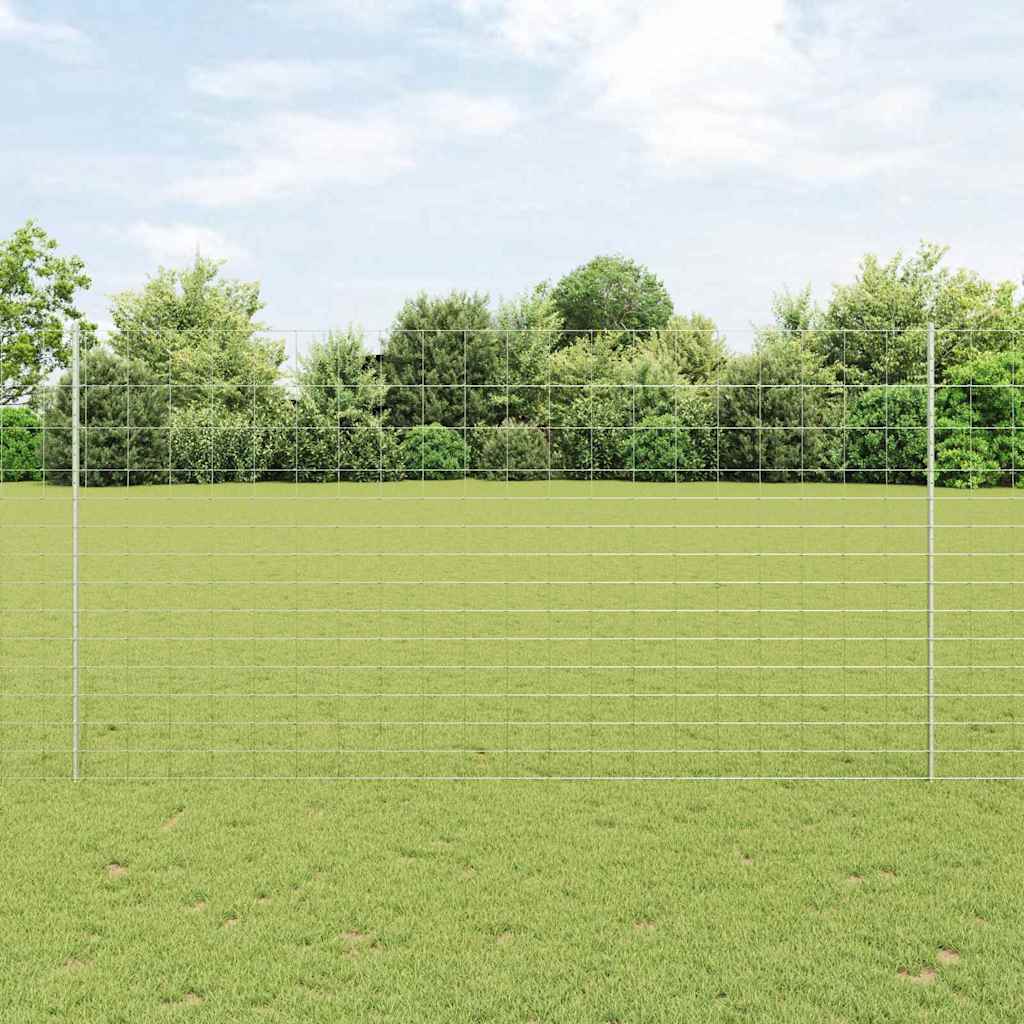 Fence with Post Silver