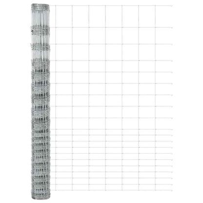 Fence with Post Silver