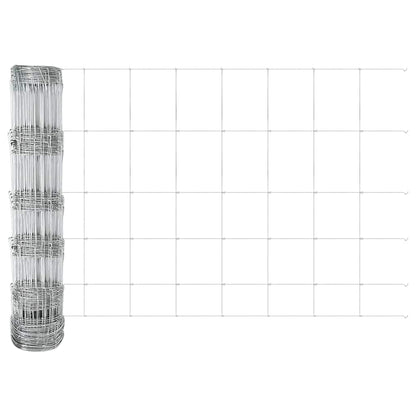 Fence with Post Silver