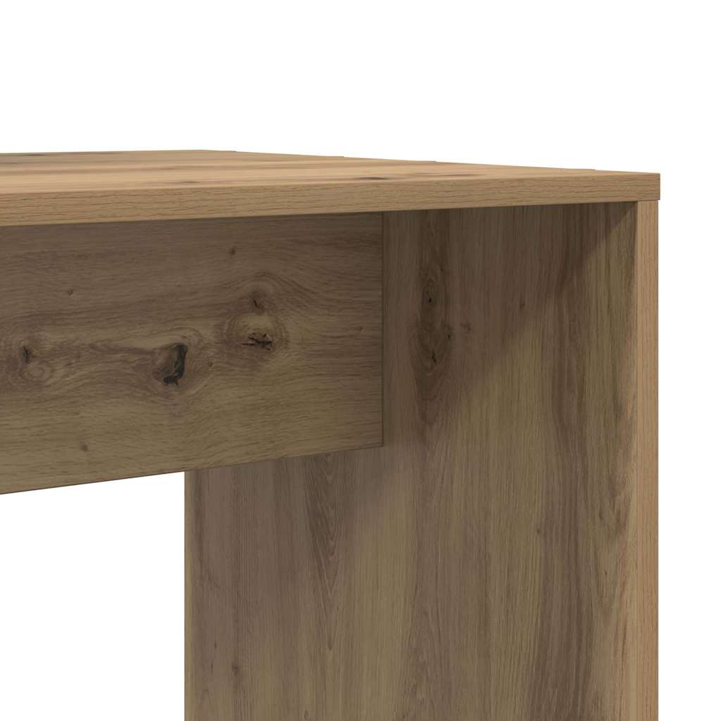 Desk Artisan Oak Engineered Wood 138.5 x 55 x 143 cm