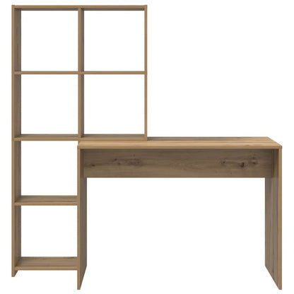 Desk Artisan Oak Engineered Wood 138.5 x 55 x 143 cm