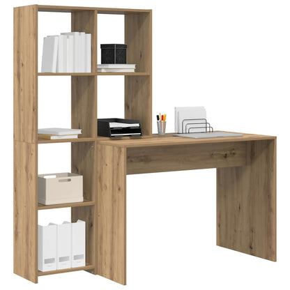 Desk Artisan Oak Engineered Wood 138.5 x 55 x 143 cm