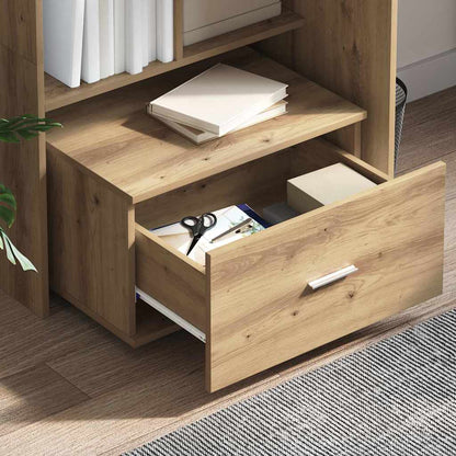 Desk Artisan Oak Engineered Wood 131.5 x 50 x 106.5 cm