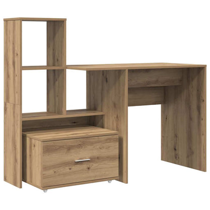 Desk Artisan Oak Engineered Wood 131.5 x 50 x 106.5 cm