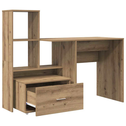Desk Artisan Oak Engineered Wood 131.5 x 50 x 106.5 cm