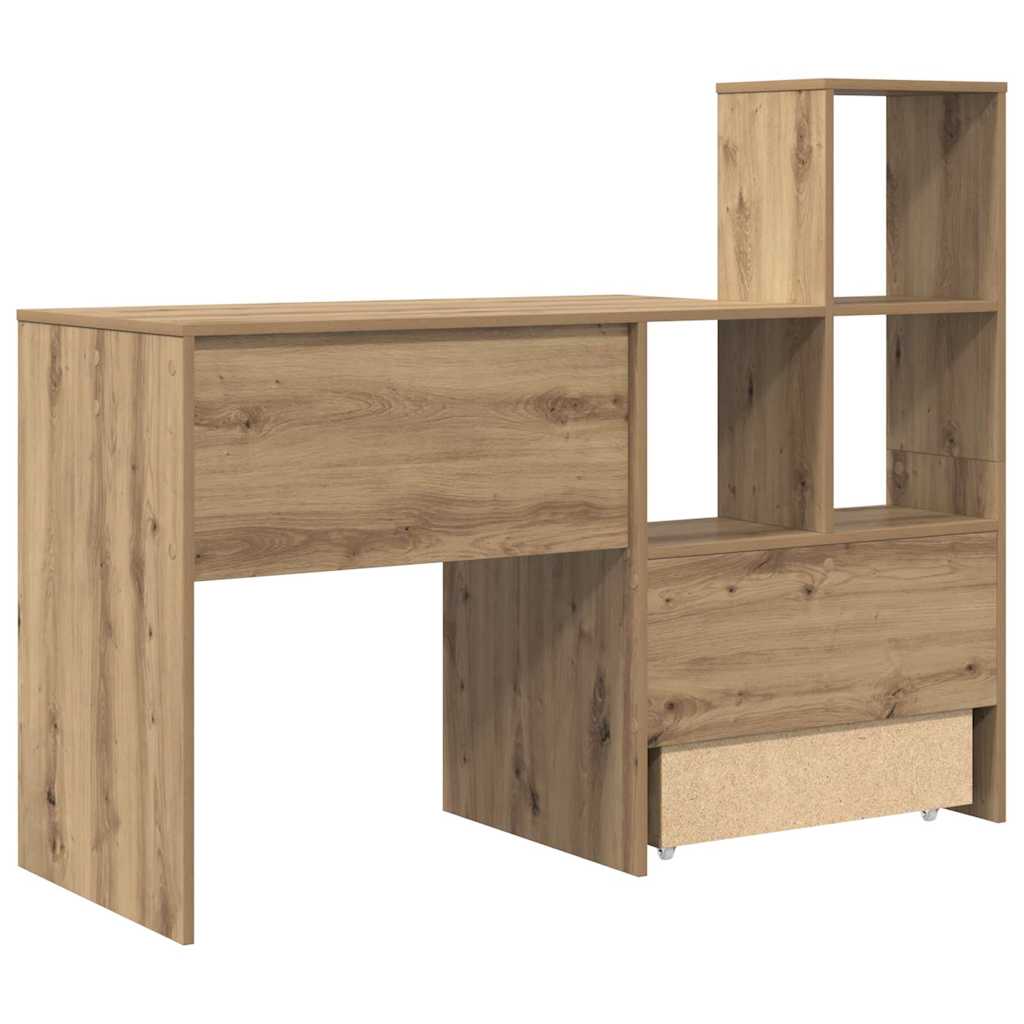 Desk Artisan Oak Engineered Wood 131.5 x 50 x 106.5 cm