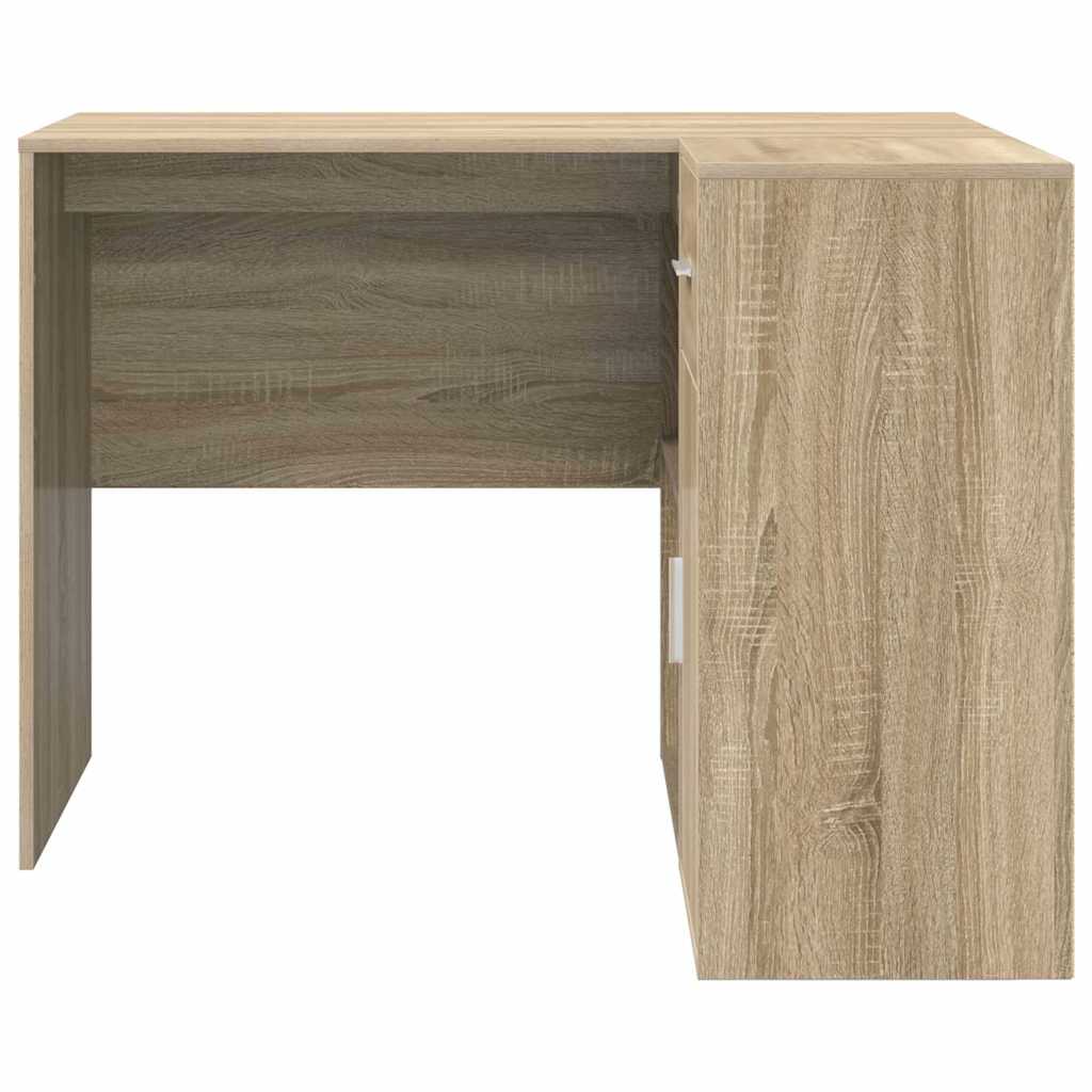 Corner Desk with Drawer Sonoma Oak 102 x 88 x 75 cm