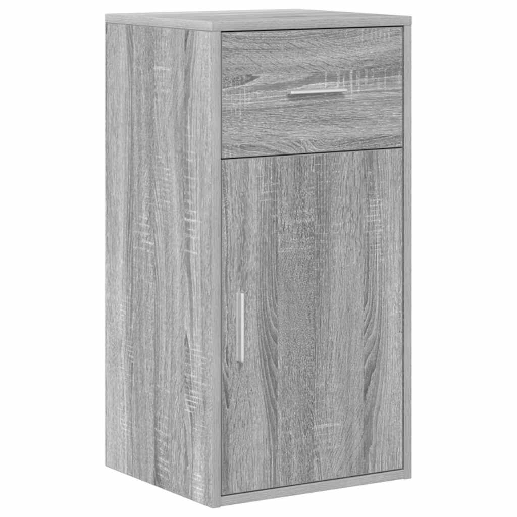 Corner Desk with Drawer Grey Sonoma 102 x 88 x 75 cm