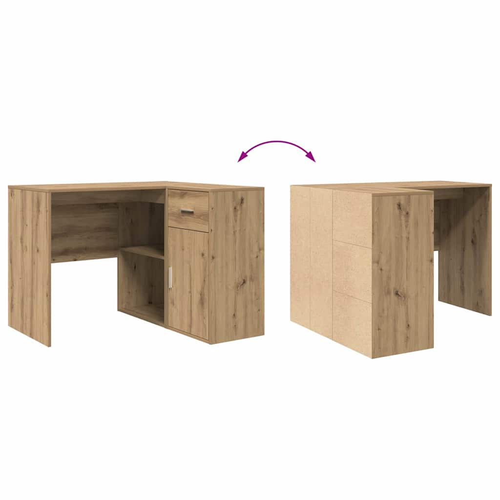 Corner Desk Artisan Oak 102 x 88 x 75 cm