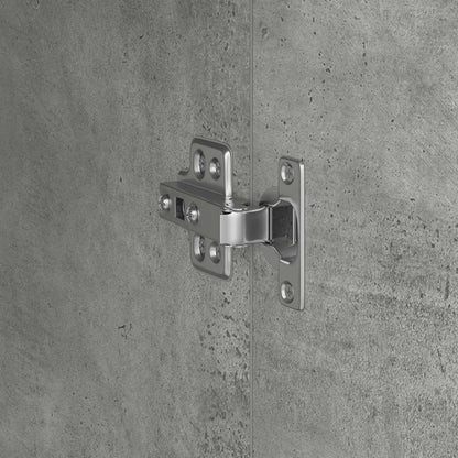 Desk 2 pcs Concrete Grey
