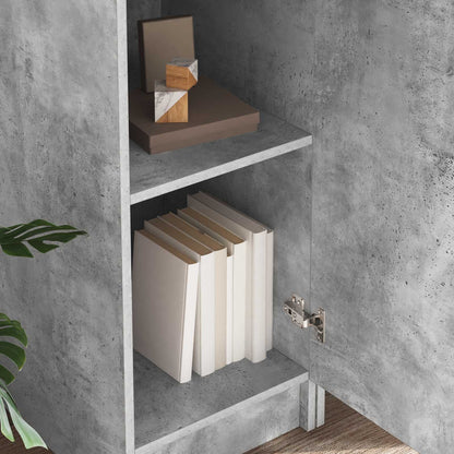 Desk 2 pcs Concrete Grey