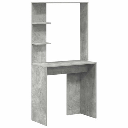 Desk 2 pcs Concrete Grey